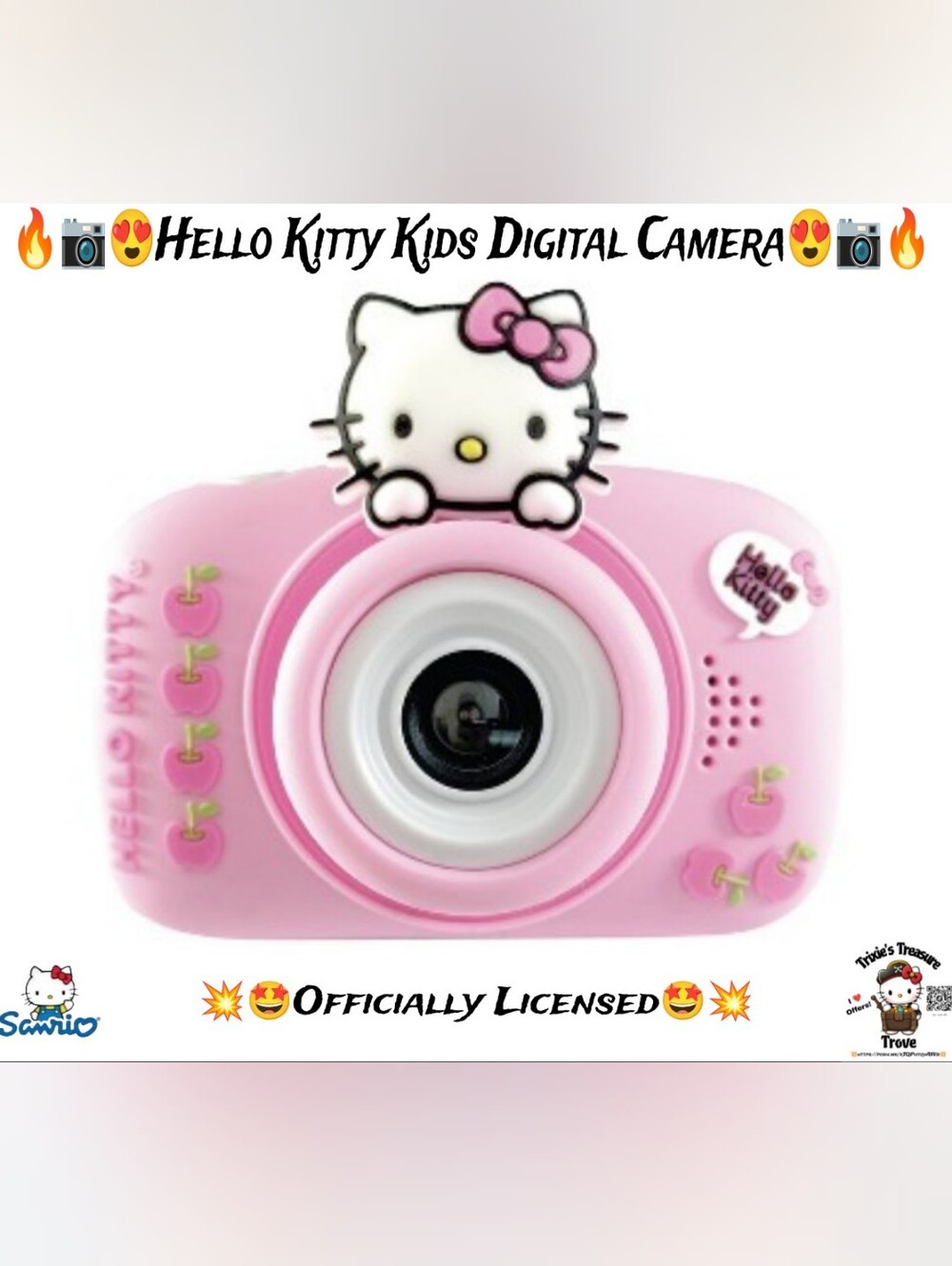 Hello Kitty Officially Licensed Kids Digital Camera